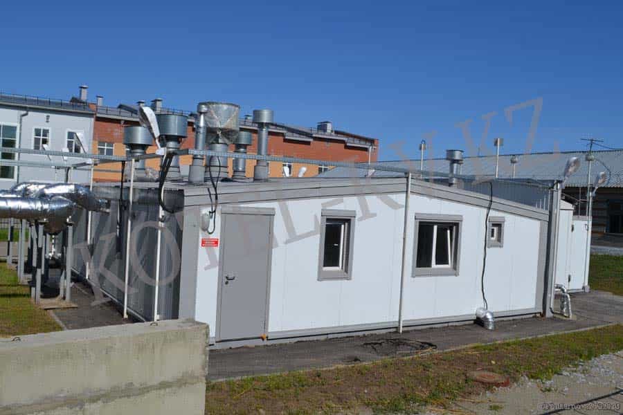 Водогрейная модульная котельная установка Водогрейная модульная котельная