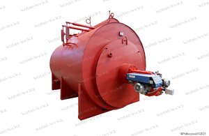 Котел паровой 1200 кг 115 С на газе