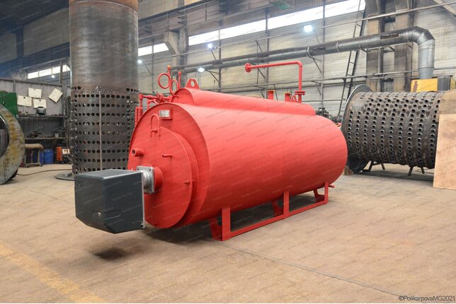 Парогенератор 0.3 т дизельный с температурой пара 170 С